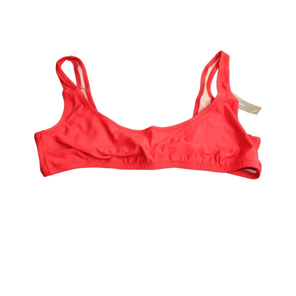 NWT J. Crew Heritage Scoop Neck Bikini Top Unpadded Womens Size‎ XL NWT - Picture 4 of 5
